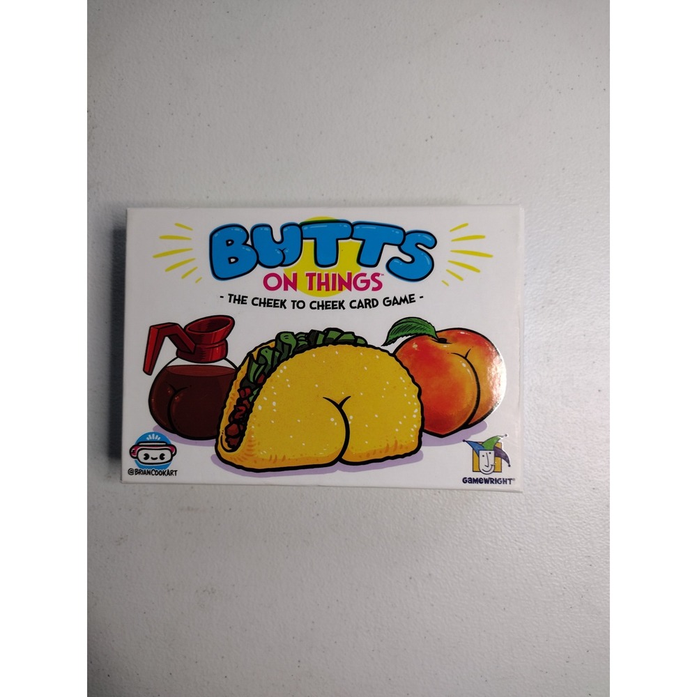 Gamewright Butts on Things Cheek to Cheek Card Game Brian Cook Art 2023 261